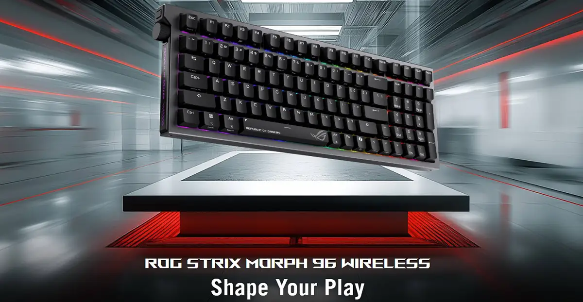 ASUS ROG Strix Morph 96 ROG NX V2 Mechanical Switch Wireless Gaming Keyboard Price in Bangladesh ASUS ROG Strix Morph 96 ROG NX V2 Mechanical Switch Wireless Gaming Keyboard Price in Bangladesh